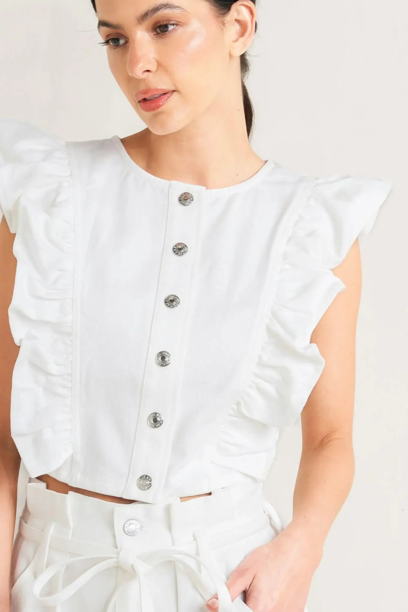 SUGAR AIR TWILL TOP - Flying Tomato - Flyclothing LLC
