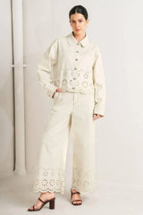 SUNDAY LEAF TWILL JACKET - Flying Tomato - Flyclothing LLC