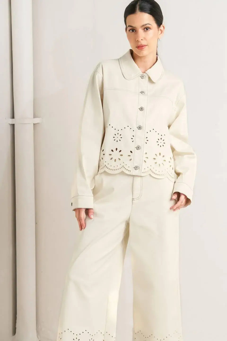 SUNDAY LEAF TWILL JACKET - Flying Tomato - Flyclothing LLC