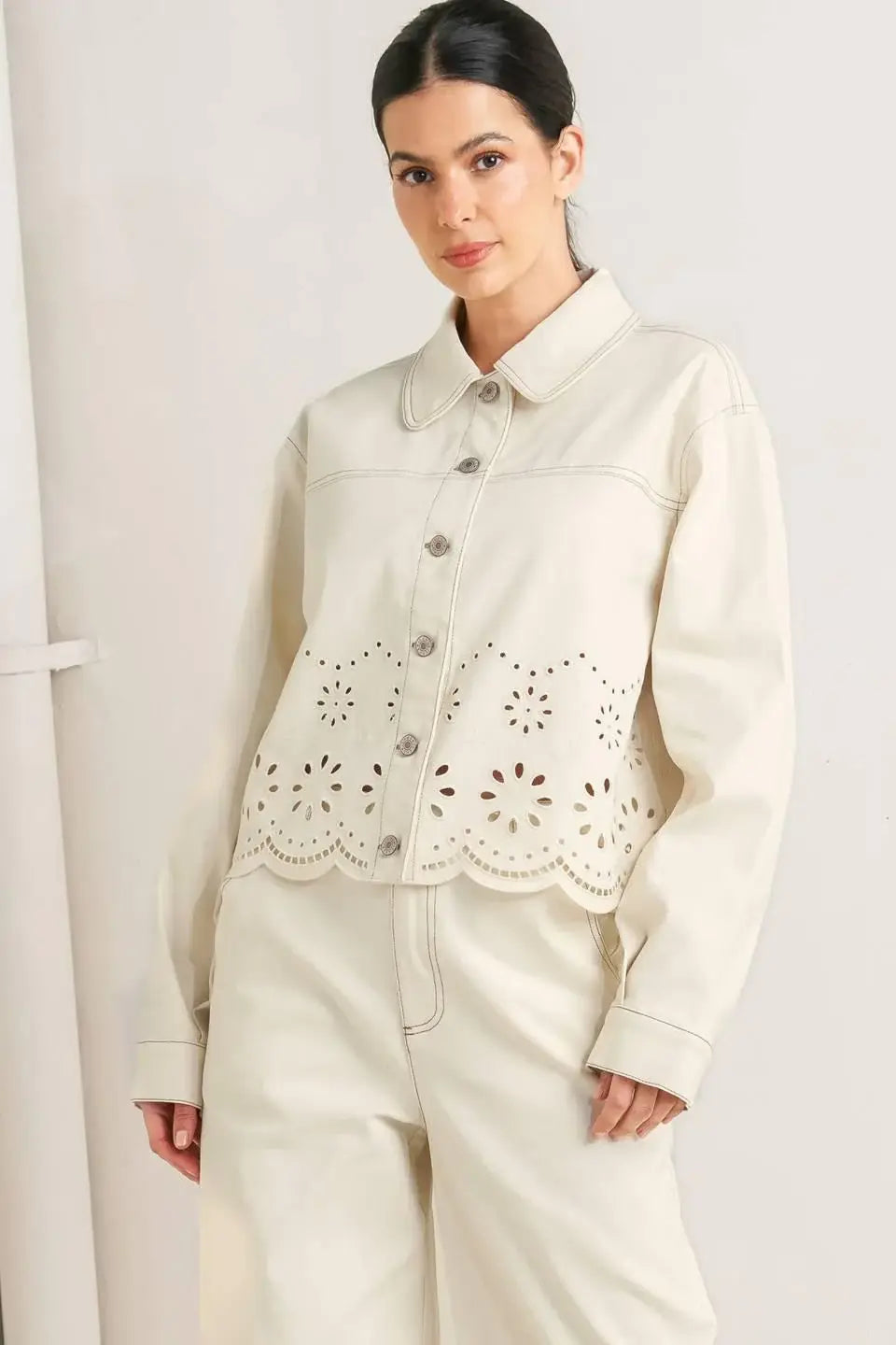 SUNDAY LEAF TWILL JACKET - Flying Tomato - Flyclothing LLC
