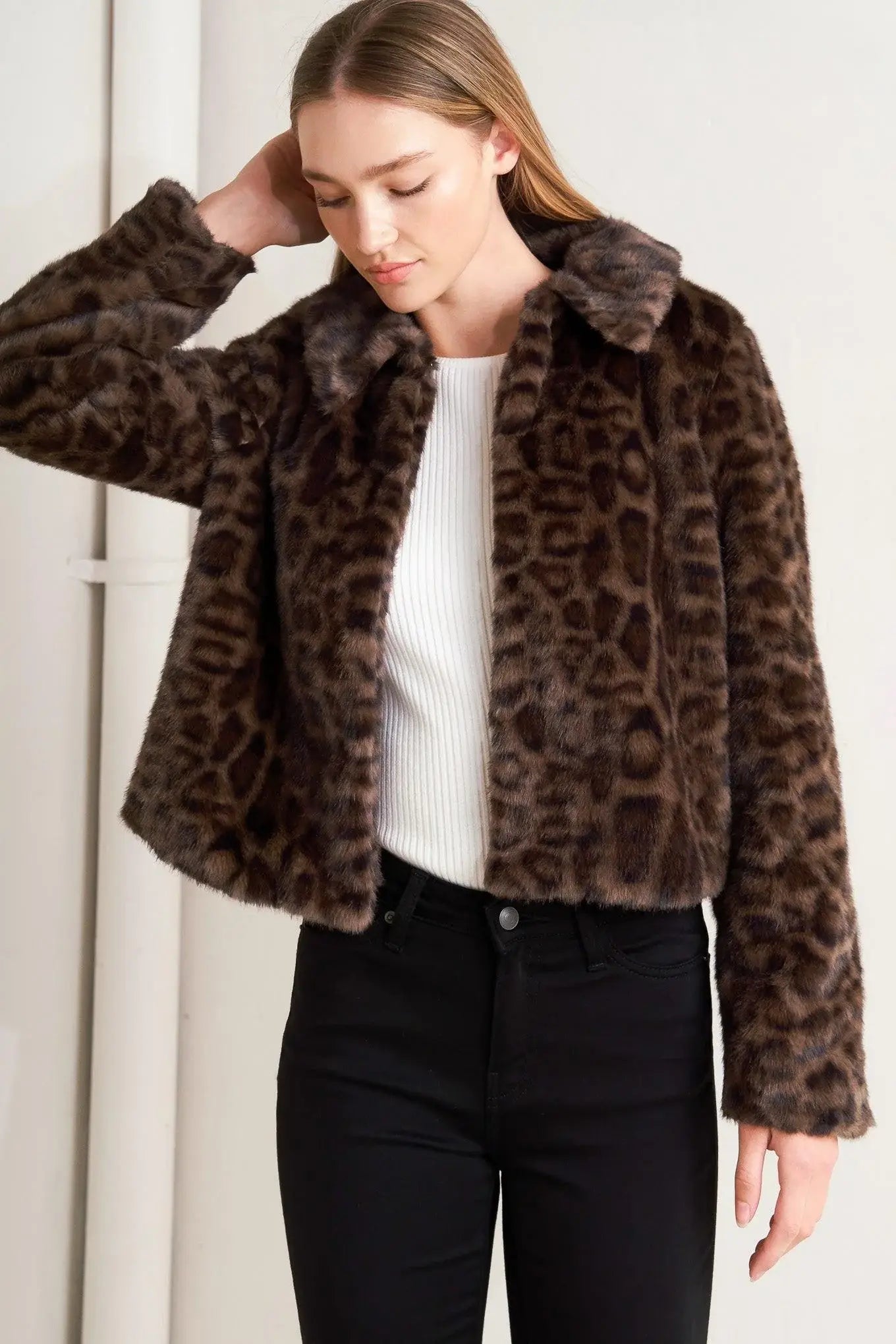 WILD FAME FAUX LEATHER JACKET - Flying Tomato - Flyclothing LLC