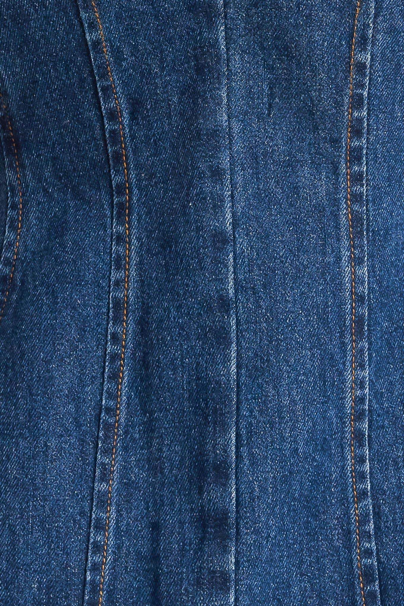SHARP FEMININITY DENIM VEST - Flying Tomato - Flyclothing LLC