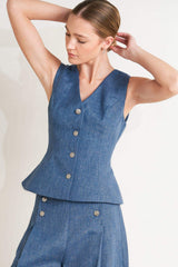 POWER MOVE WOVEN VEST - Flying Tomato - Flyclothing LLC