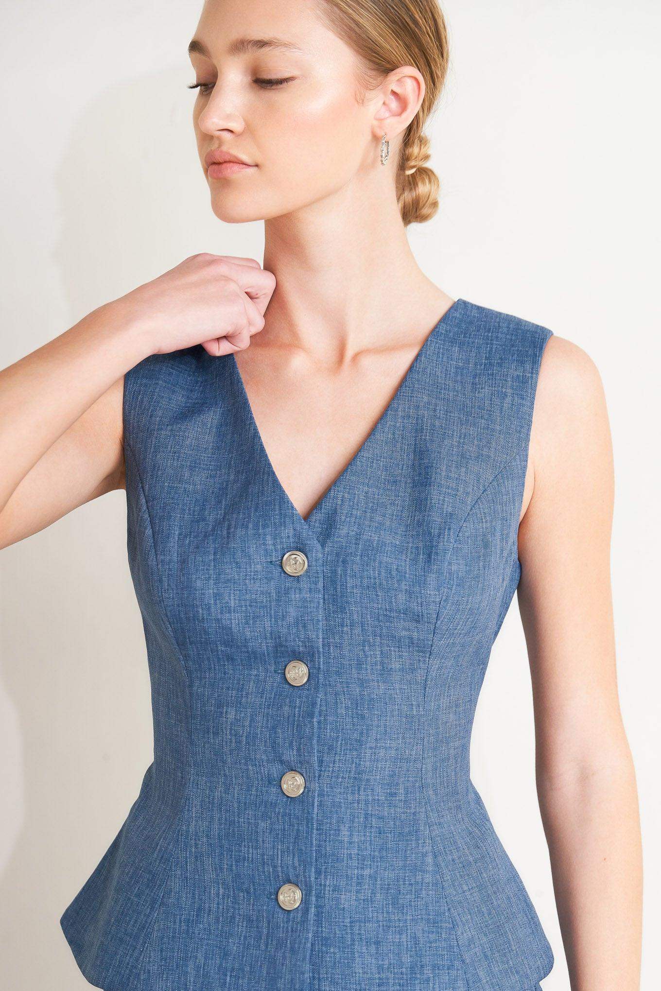 POWER MOVE WOVEN VEST - Flying Tomato - Flyclothing LLC