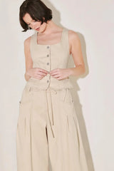 DAYLIGHT GROOVE WOVEN VEST - Flying Tomato - Flyclothing LLC