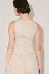 DAYLIGHT GROOVE WOVEN VEST - Flying Tomato - Flyclothing LLC