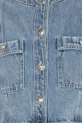 STREET MUSE DENIM JACKET - Flying Tomato - Flyclothing LLC