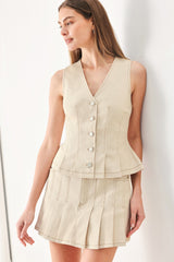 SOFT POWER WOVEN VEST