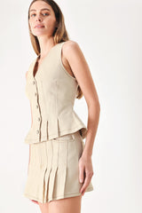 SOFT POWER WOVEN VEST