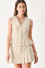 SOFT POWER WOVEN VEST
