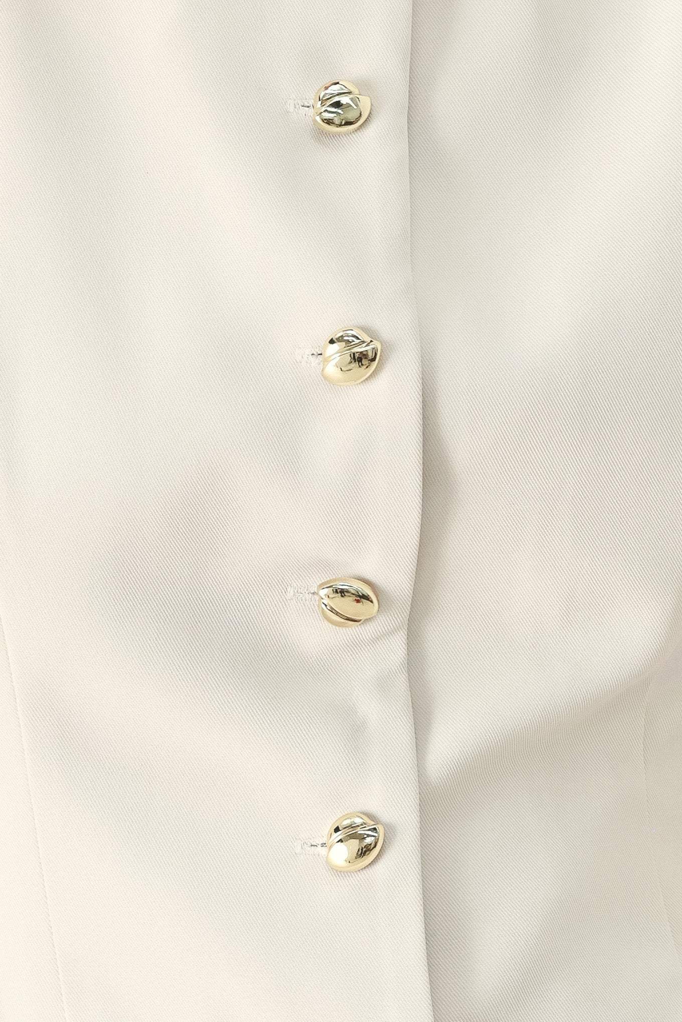 MODERN MINIMAL WOVEN VEST - Flying Tomato - Flyclothing LLC
