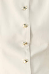 MODERN MINIMAL WOVEN VEST - Flying Tomato - Flyclothing LLC