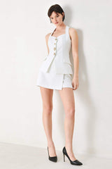 BEACH GLAM WOVEN VEST - Flying Tomato - Flyclothing LLC