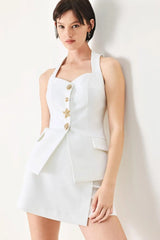 BEACH GLAM WOVEN VEST - Flying Tomato - Flyclothing LLC