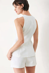 BEACH GLAM WOVEN VEST - Flying Tomato - Flyclothing LLC