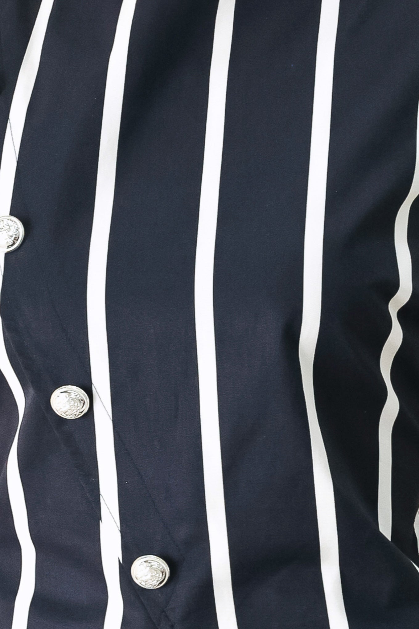 DARK RHYTHM STRIPE WOVEN TOP - Flying Tomato - Flyclothing LLC