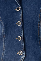 RUN THE CITY DENIM VEST - Flying Tomato - Flyclothing LLC