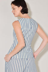 OCEAN DRIVE RHYTHM WOVEN VEST - Flying Tomato - Flyclothing LLC