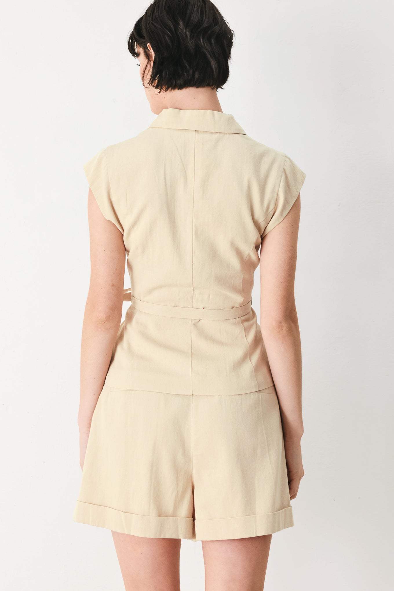 DESERT MINIMAL WOVEN VEST - Flying Tomato - Flyclothing LLC