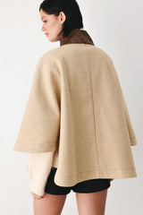 CITY IN MOTION BUCKLED CAPELET JACKET - Flying Tomato - Flyclothing LLC