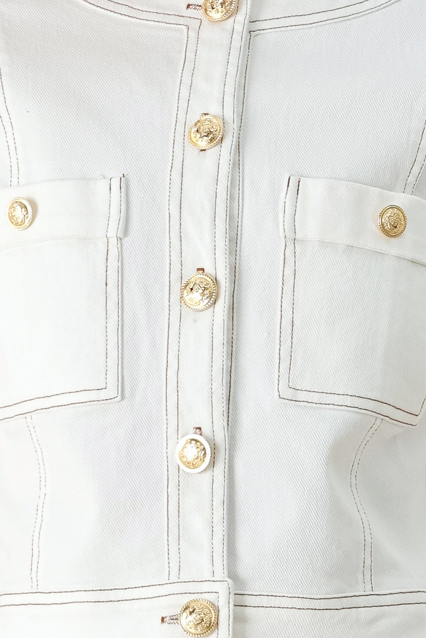 FIFTH STREET WOVEN CROP JACKET - Flying Tomato - Flyclothing LLC