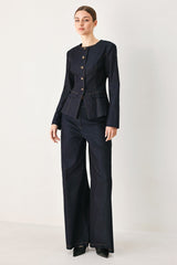 CITY MUSE MODERN DENIM JACKET - Flying Tomato - Flyclothing LLC