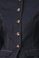CITY MUSE MODERN DENIM JACKET - Flying Tomato - Flyclothing LLC