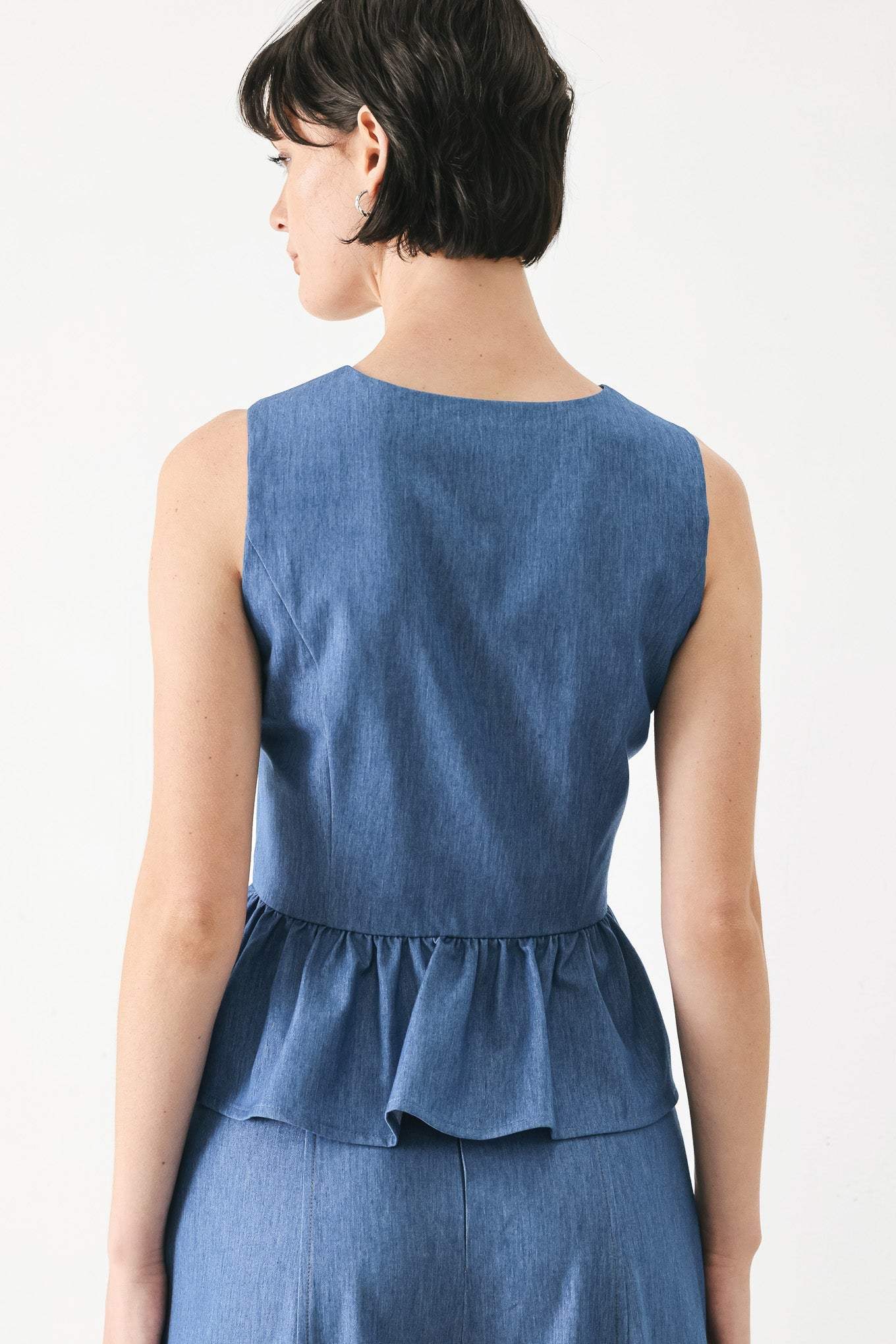 CASUAL ROMANCE WOVEN VEST - Flying Tomato - Flyclothing LLC