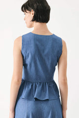 CASUAL ROMANCE WOVEN VEST - Flying Tomato - Flyclothing LLC