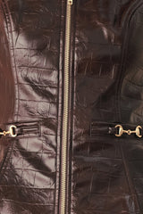 WILD AT HEART EMBOSSED FAUX LEATHER VEST - Flying Tomato - Flyclothing LLC