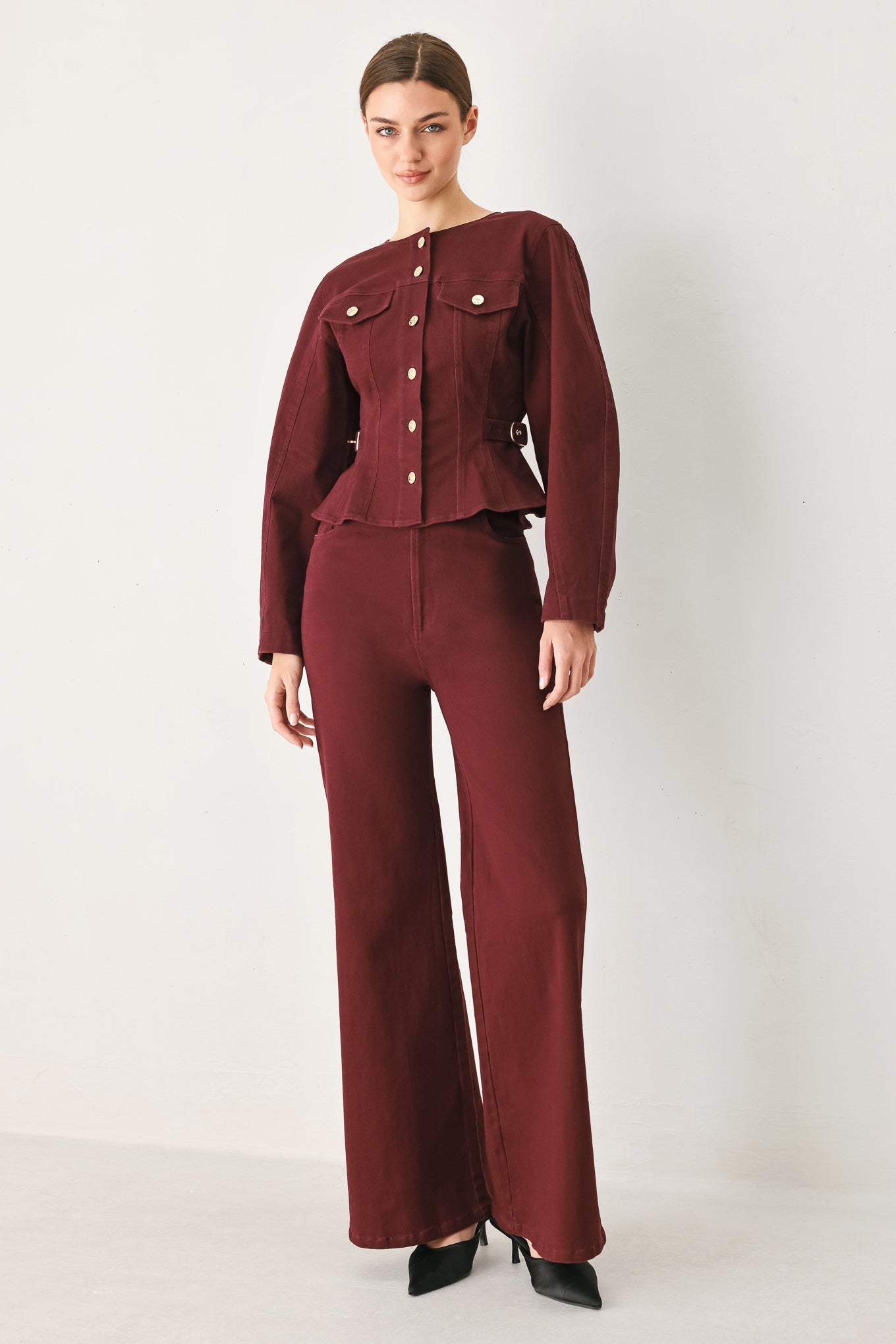 MERLOT RIDGE WOVEN JACKET