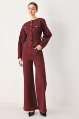 MERLOT RIDGE WOVEN JACKET