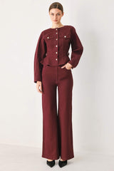 MERLOT RIDGE WOVEN JACKET
