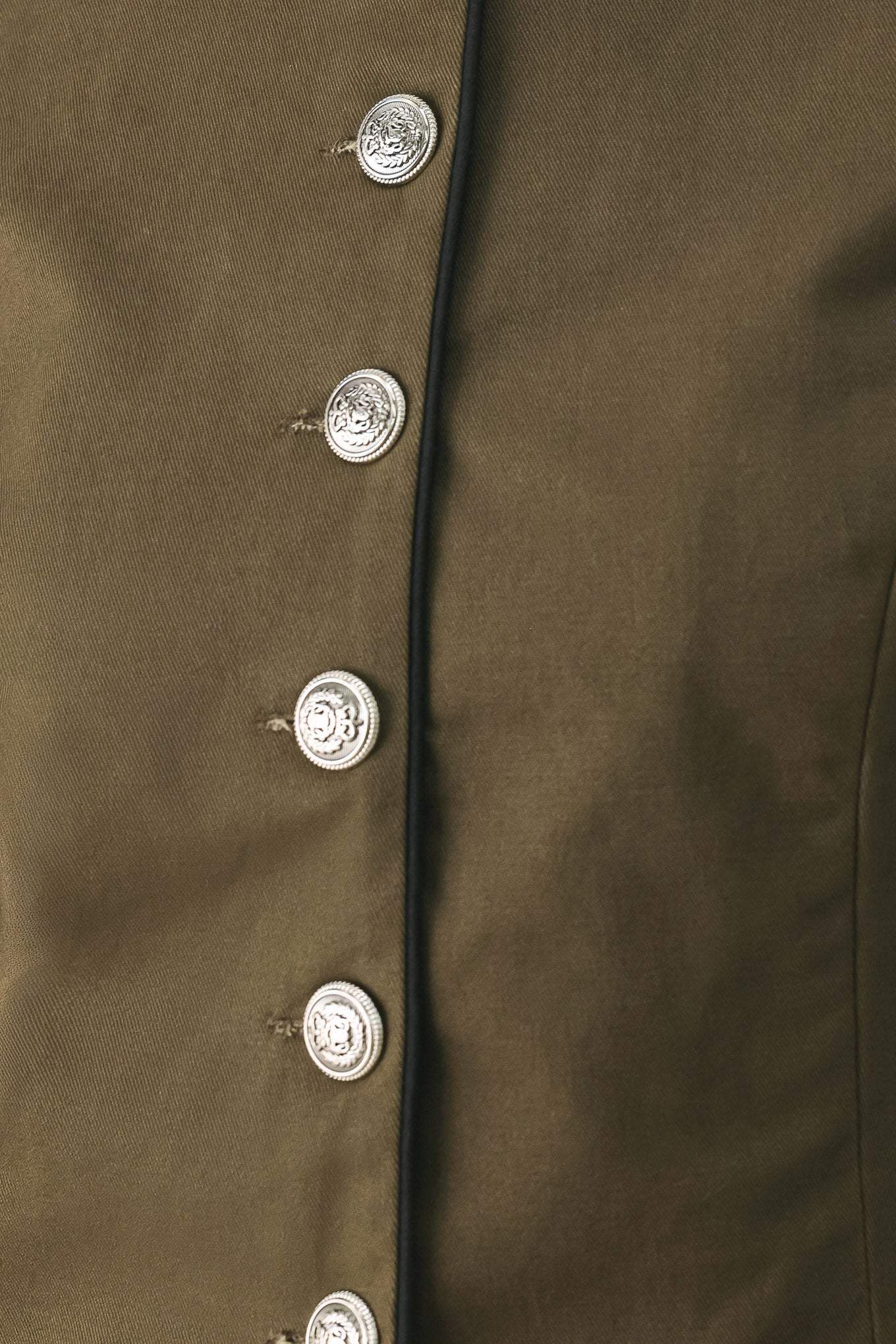 OLIVE CADET WOVEN CROP JACKET - Flying Tomato - Flyclothing LLC