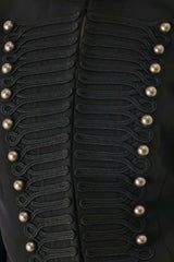 COMMAND NOIR BLACK MILITARY JACKET - Flying Tomato - Flyclothing LLC