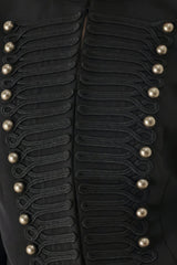 COMMAND NOIR BLACK MILITARY JACKET - Flying Tomato - Flyclothing LLC
