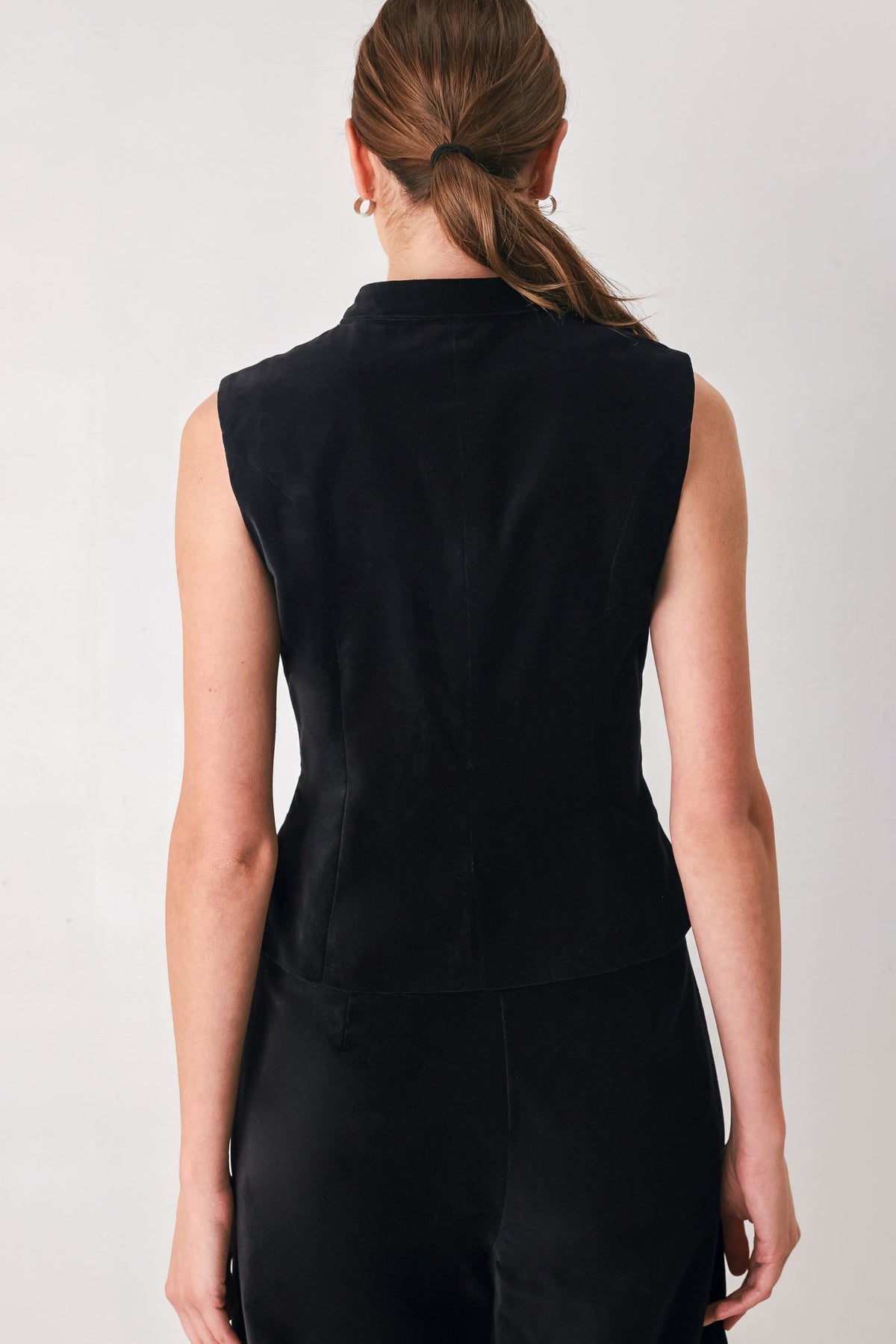 VELVET COMMAND BLACK MILITARY VEST - Flying Tomato - Flyclothing LLC