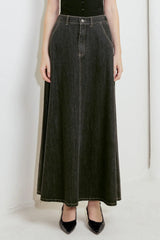 TRADING SECRETS DENIM SKIRT - Flying Tomato - Flyclothing LLC
