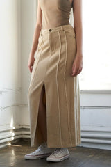 BETWEEN THE PAGES WOVEN SKIRT - Flying Tomato - Flyclothing LLC