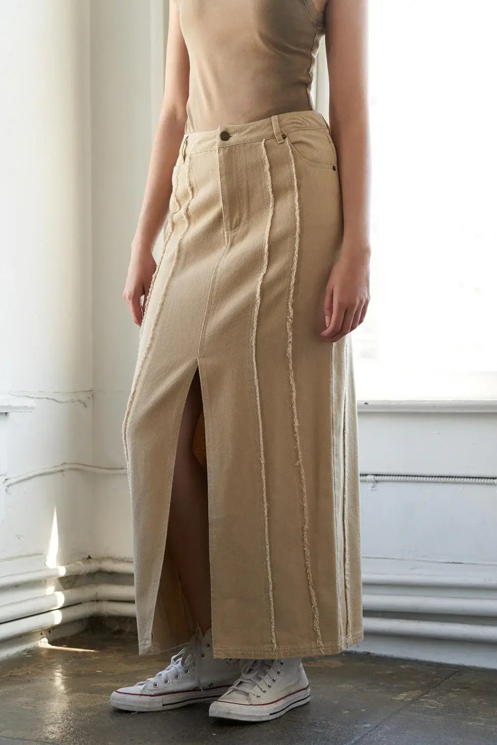 BETWEEN THE PAGES WOVEN SKIRT - Flying Tomato - Flyclothing LLC