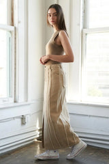 BETWEEN THE PAGES WOVEN SKIRT - Flying Tomato - Flyclothing LLC