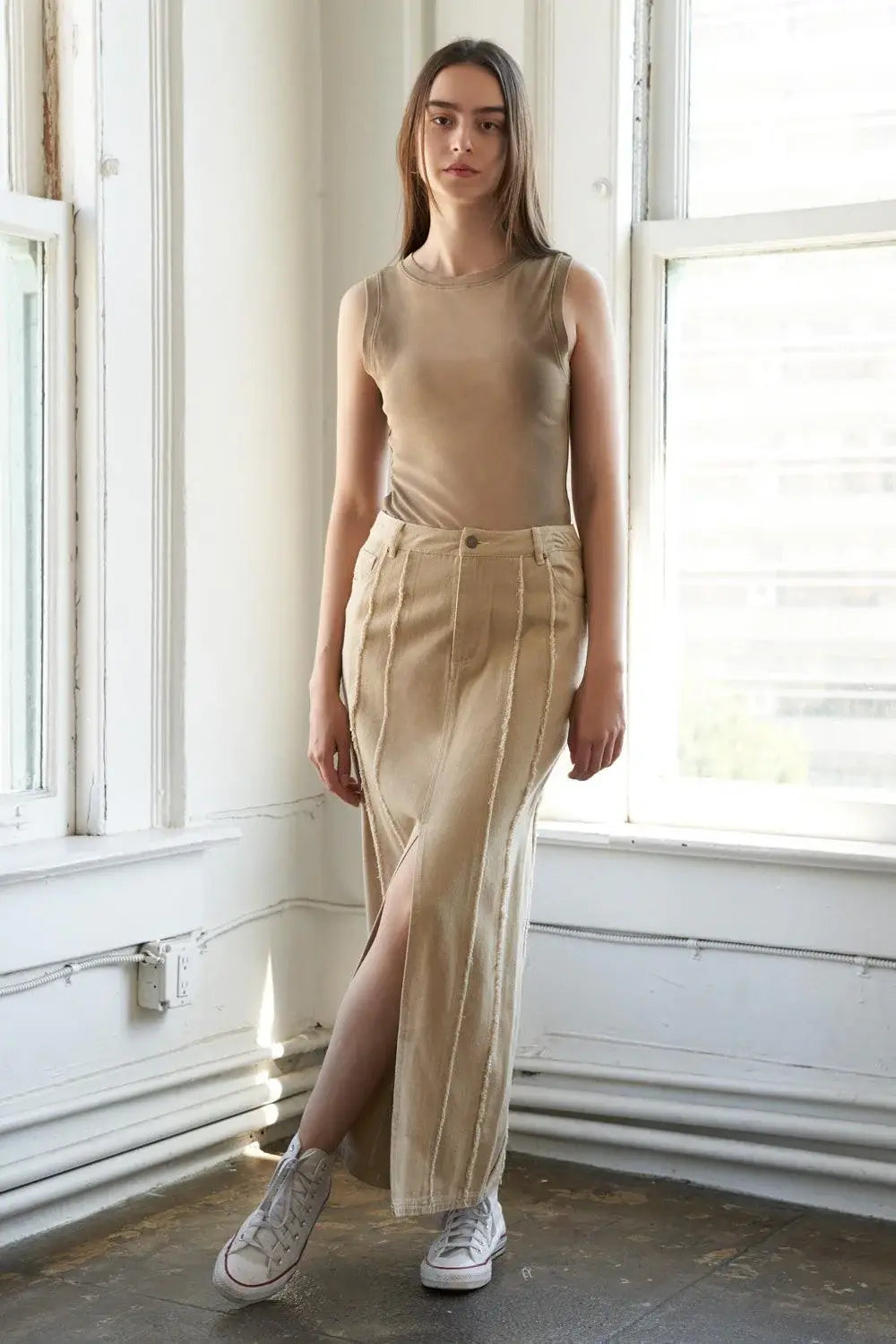BETWEEN THE PAGES WOVEN SKIRT - Flying Tomato - Flyclothing LLC