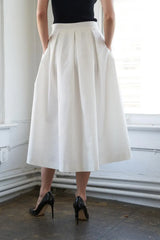 LOVE OF MINE WOVEN MIDI SKIRT - Flying Tomato - Flyclothing LLC