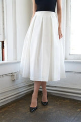 LOVE OF MINE WOVEN MIDI SKIRT - Flying Tomato - Flyclothing LLC