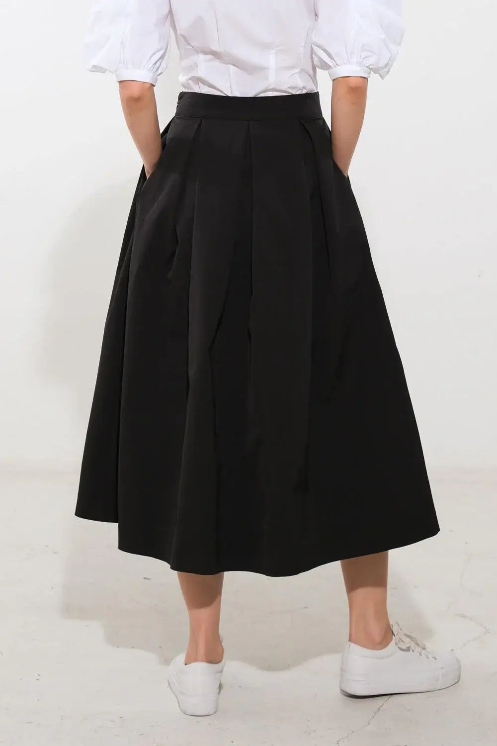 LOVE OF MINE WOVEN MIDI SKIRT - Flying Tomato - Flyclothing LLC