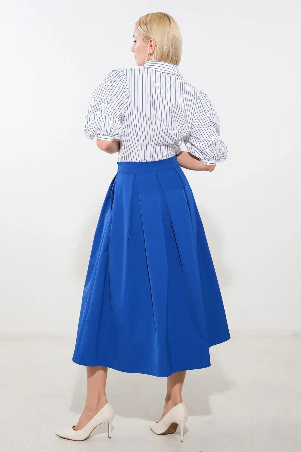 LOVE OF MINE WOVEN MIDI SKIRT - Flying Tomato - Flyclothing LLC