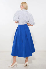 LOVE OF MINE WOVEN MIDI SKIRT - Flying Tomato - Flyclothing LLC