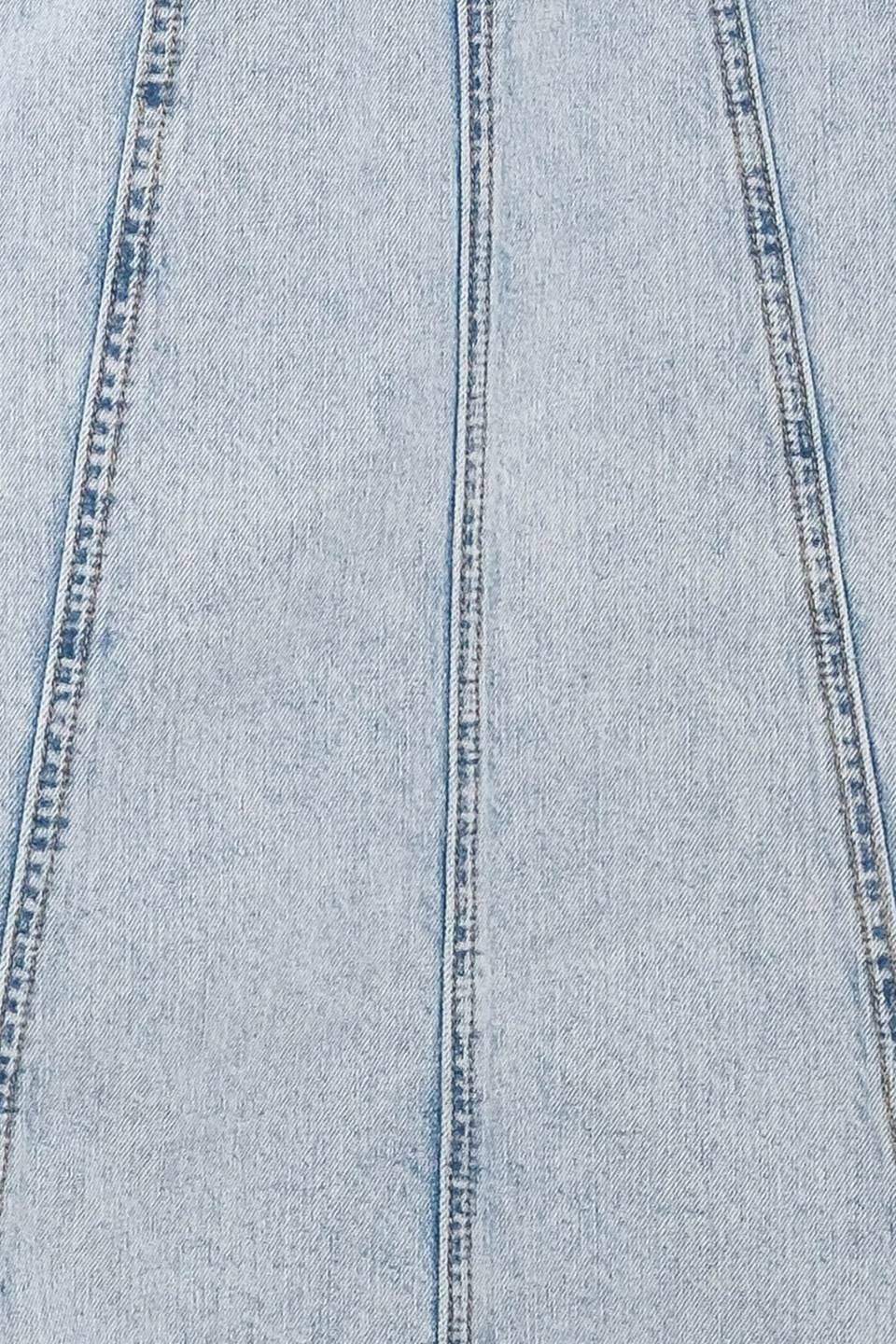 URBAN COWGIRL DENIM MIDI SKIRT - Flying Tomato - Flyclothing LLC