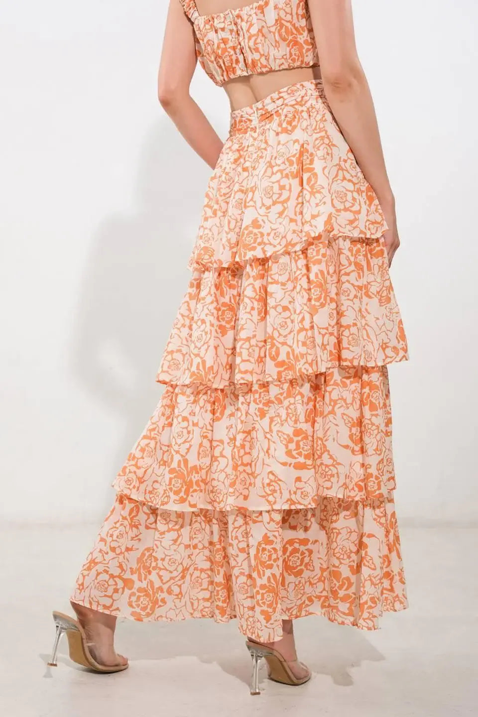 THERE IN MY MIND WOVEN MAXI SKIRT - Flying Tomato - Flyclothing LLC