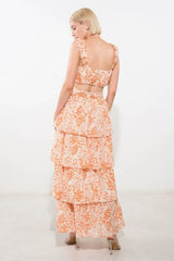 THERE IN MY MIND WOVEN MAXI SKIRT - Flying Tomato - Flyclothing LLC